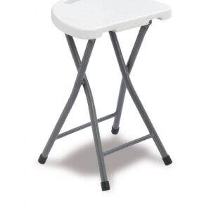 Banqueta Plegable de Acero y Polietileno M5012