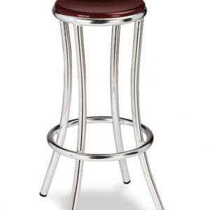 Taburete Sin Respaldo de Aluminio y  Asiento Distintos Acabados M571