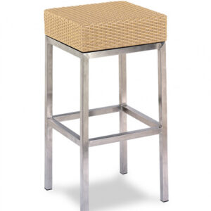 Taburete Sin Respaldo Exterior de Aluminio y Médula Sintética M580
