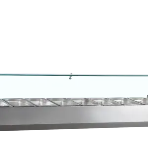 Vitrina Refrigerada de Ingredientes 9 GN1/3 GVC38-200