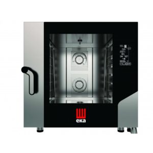 Horno eléctrico convección MILLENIAL BLACK MASK Pastelería/Panadería 6 bandejas 600x400 mm MKF664BM Línea Padova (OUTLET)