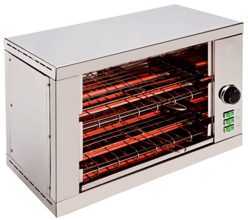 Tostador Eléctrico con Resistencias de Cuarzo TD2T