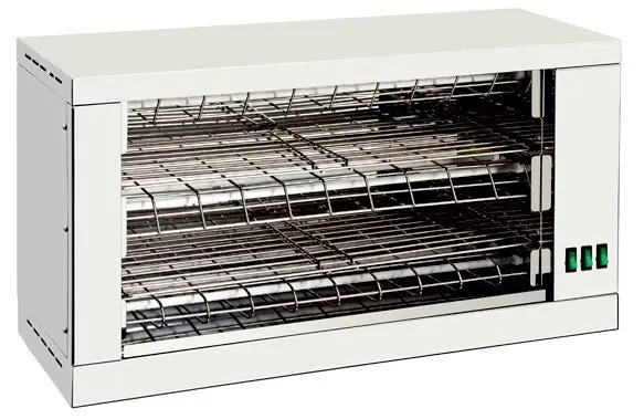 Tostador Eléctrico con Resistencias de Cuarzo TD2T SUPER