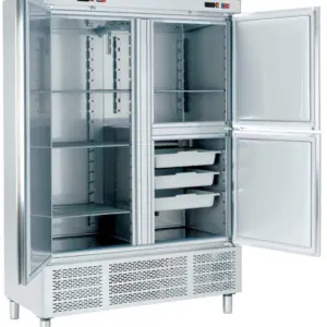 Armario Snack Refrigerado con Departamento de Pescado 2 medias puertas ARCH-1203-DP