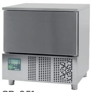 Abatidor de Temperatura Mixto 5 bandejas GN1/1 y 600x400 mm de 790x700x850h mm CR-051