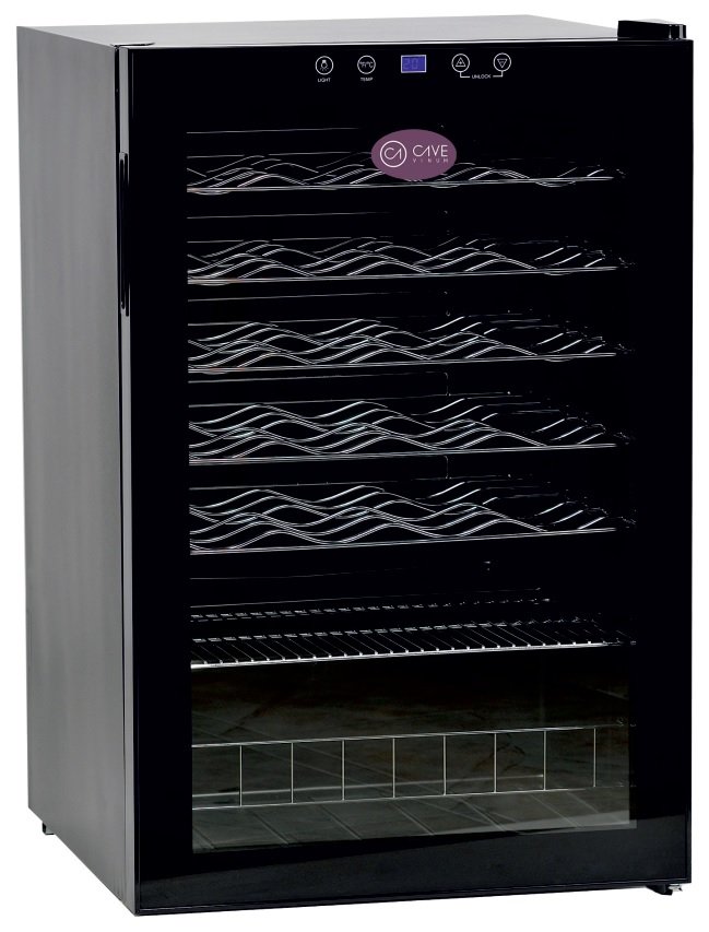 Armario de Vino de Una Temperatura con Puerta de Vidrio CV-40
