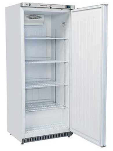 Armario refrigerado Blanco Gastronorm 590 litros con 4 estantes EUROFRED RC600