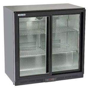 Botellero refrigerado expositor contramostrador 2 puertas correderas EUROFRED BBC208S