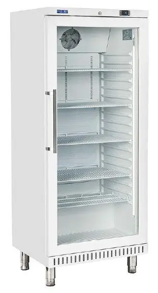 Armario refrigerado expositor Blanco especial Panadería 400 litros con estantes 60x40 cm EUROFRED BYG46