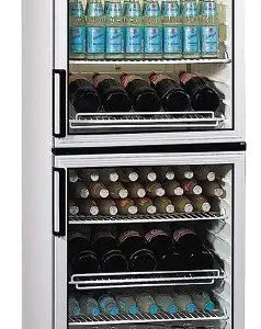 Armario refrigerado expositor 1 Puerta doble 347 litros EUROFRED FKG370/2P