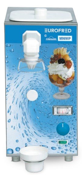 Montadora de nata heladería 2 litros CARPIGIANI EUROFRED MINIWIP/G