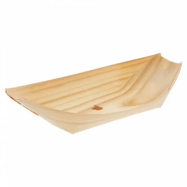 Pack 50 Barquillas de hojuelas de pino madera natural de 19,5x10x2,5cm 109.34 GDP (1 Pack)