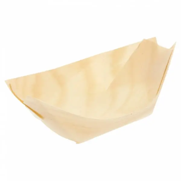 Pack 100 Barquillas de hojuelas de 11x7x2cm de pino madera natural 109.30 GDP (1 Pack)