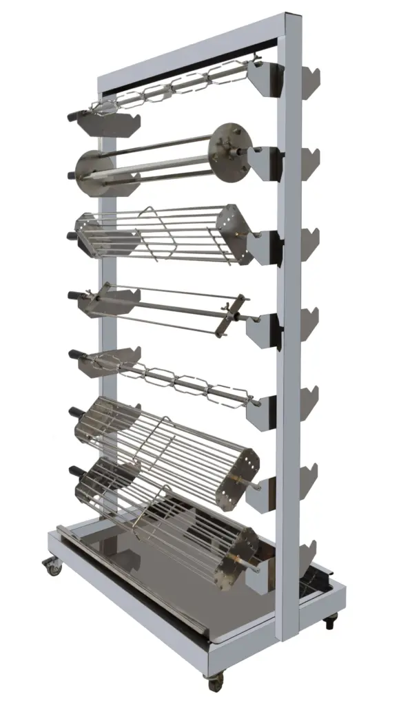 Soporte con ruedas para asadores 24ASPG 24SASPG