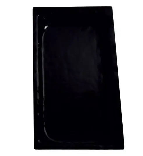 Cubeta cristal color negro GN1/3-40 mm GN-NE