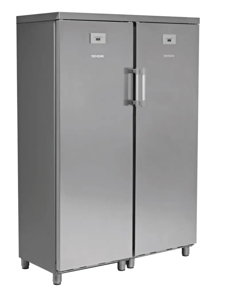 Armario Snack de Refrigerados y Congelados 700 litros 2 Puertas Inoxidable de 1250 x650 x1770h mm  KITCF350PROSS