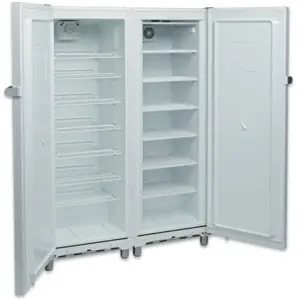 Armario Snack de Refrigerados y Congelados 700 litros 2 Puertas Inoxidable de 1250 x650 x1770h mm  KITCF350PROSS