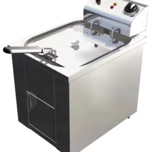 Freidora Eléctrica 17 litros Trifásica Uso Profesional de 360x560x850h mm FAP17TRI