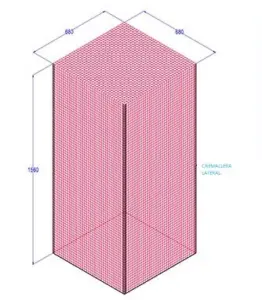 Funda de protección para Carro Portaplatos CPP-100 FPH EDENOX