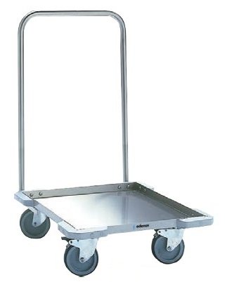 Carro con asa para el transporte y estocaje de cesta de vajilla CC-55 EDENOX