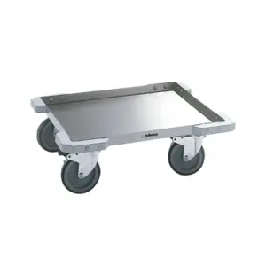 Carro con asa para el transporte y estocaje de cesta de vajilla BC-55 EDENOX
