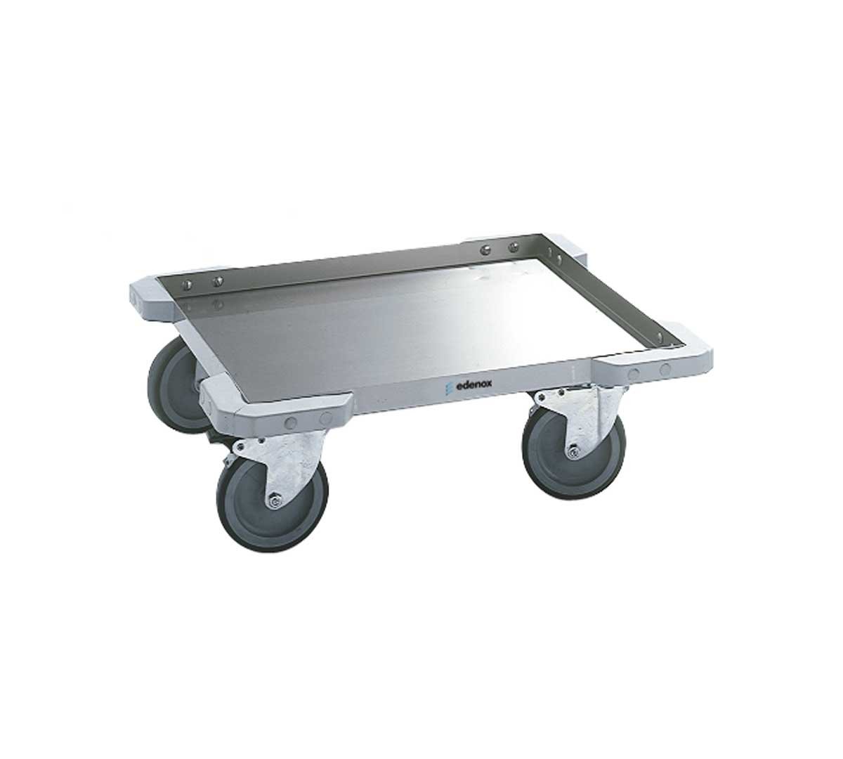 Carro con asa para el transporte y estocaje de cesta de vajilla BC-55 EDENOX