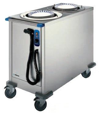 Carro dispensador de 90 platos calientes 180-280 mm CPC2-28 EDENOX
