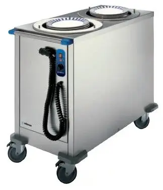 Carro dispensador de 1800 platos calientes 180-280 mm CPC4-28 EDENOX
