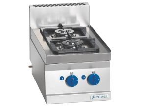 Cocina a gas 2 fuegos 2x4,1Kw Snack 650  SCG-40 E EDENOX