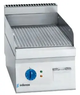 Plancha Frytop eléctrica 40cm con placa de cromo duro Snack 650  SPCE-40 E  EDENOX