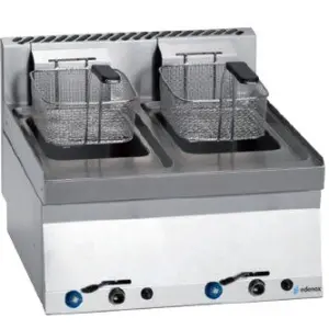 Freidora a gas 8+8 litros de 7+7Kw Snack 650  SFG-60 E EDENOX