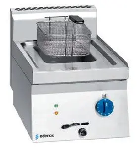 Freidora eléctrica 8 litros trifásica de 6Kw Snack 650  SFE-40 E EDENOX