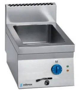 Baño María Eléctrico 15 litros GN1/1 Snack 650  SBME-40 E EDENOX