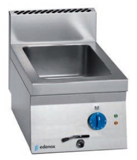 Baño María Eléctrico 15 litros GN1/1 Snack 650  SBME-40 E EDENOX