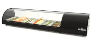 Vitrina refrigerada de tapas 6 bandejas GN1/3  6VTG