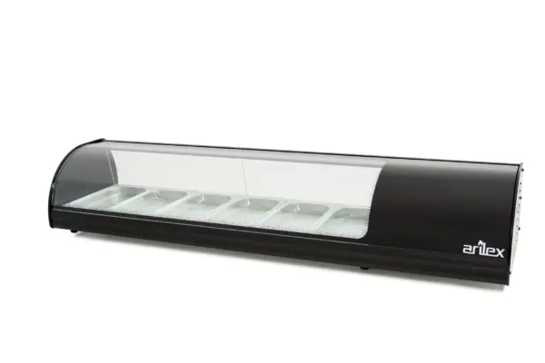 Vitrina refrigerada de tapas 6 bandejas GN1/3  6VTG