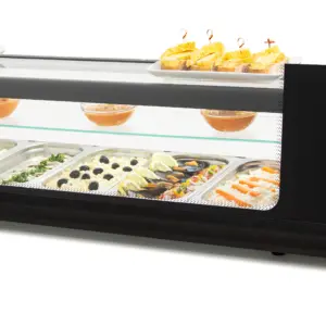 Vitrina Refrigerada de Tapas con 6 Bandejas 6VTG