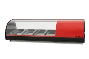 Vitrina refrigerada de tapas 6 bandejas GN1/3  6VTG