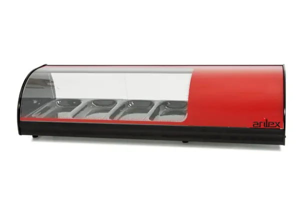 Vitrina refrigerada de tapas 6 bandejas GN1/3  6VTG