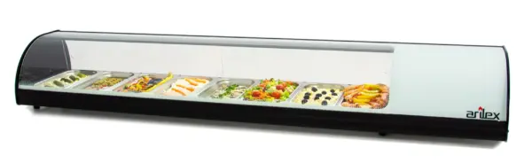 Vitrina refrigerada de tapas 6 bandejas GN1/3  6VTG