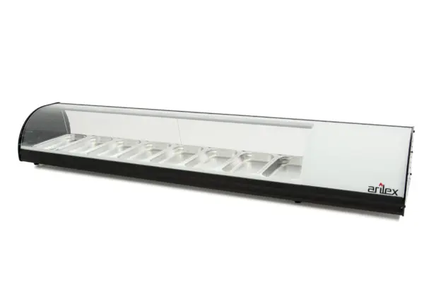 Vitrina refrigerada de tapas 6 bandejas GN1/3  6VTG