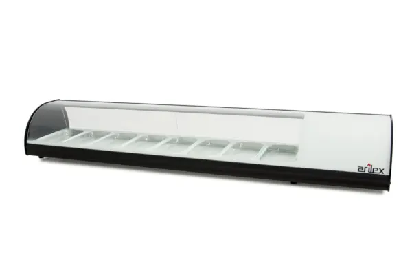 Vitrina refrigerada de tapas 6 bandejas GN1/3  6VTG