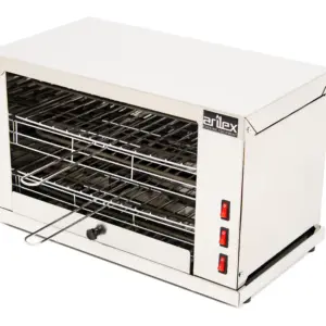 Horno Tostador eléctrico Profesional DUO Multifunción de 2 pisos sin temporizador con resistencia blindadas 2DUO