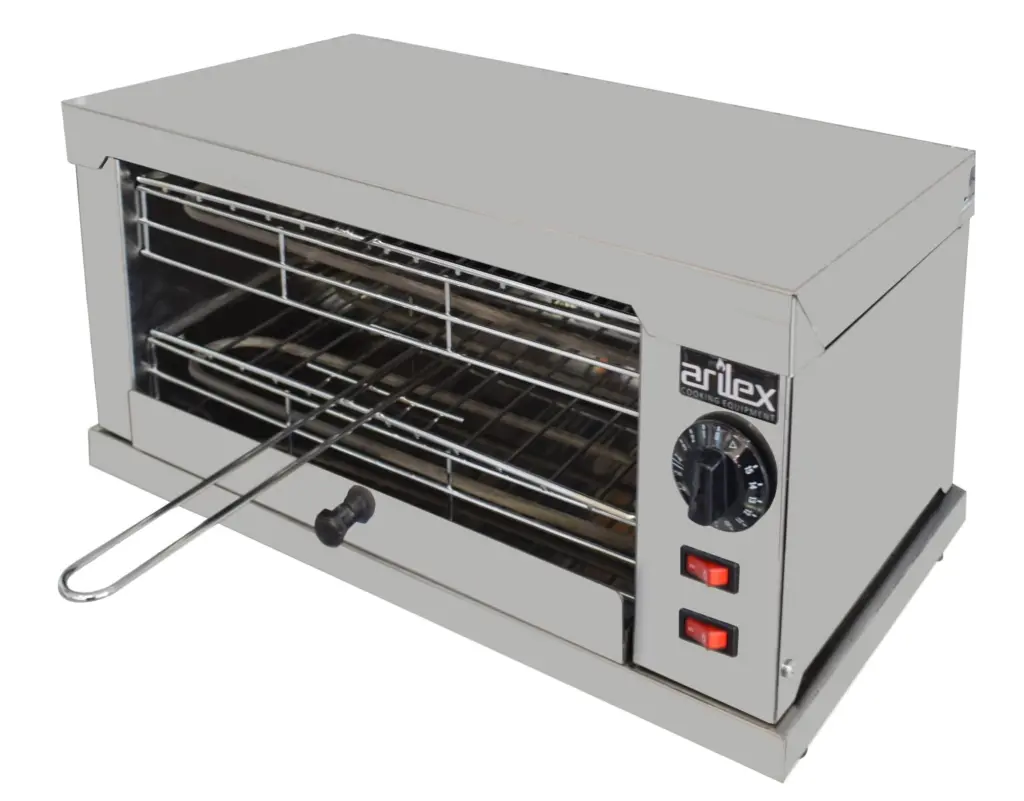 Horno Tostador eléctrico industrial DUO Multifunción de 1 piso con temporizador y resistencias blindadas 1DUOT