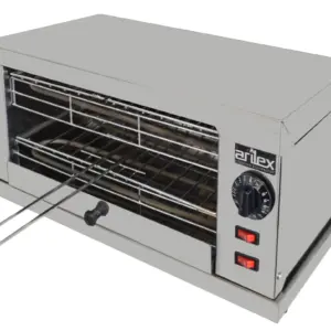 Horno Tostador eléctrico industrial DUO Multifunción de 1 piso con temporizador y resistencias blindadas 1DUOT