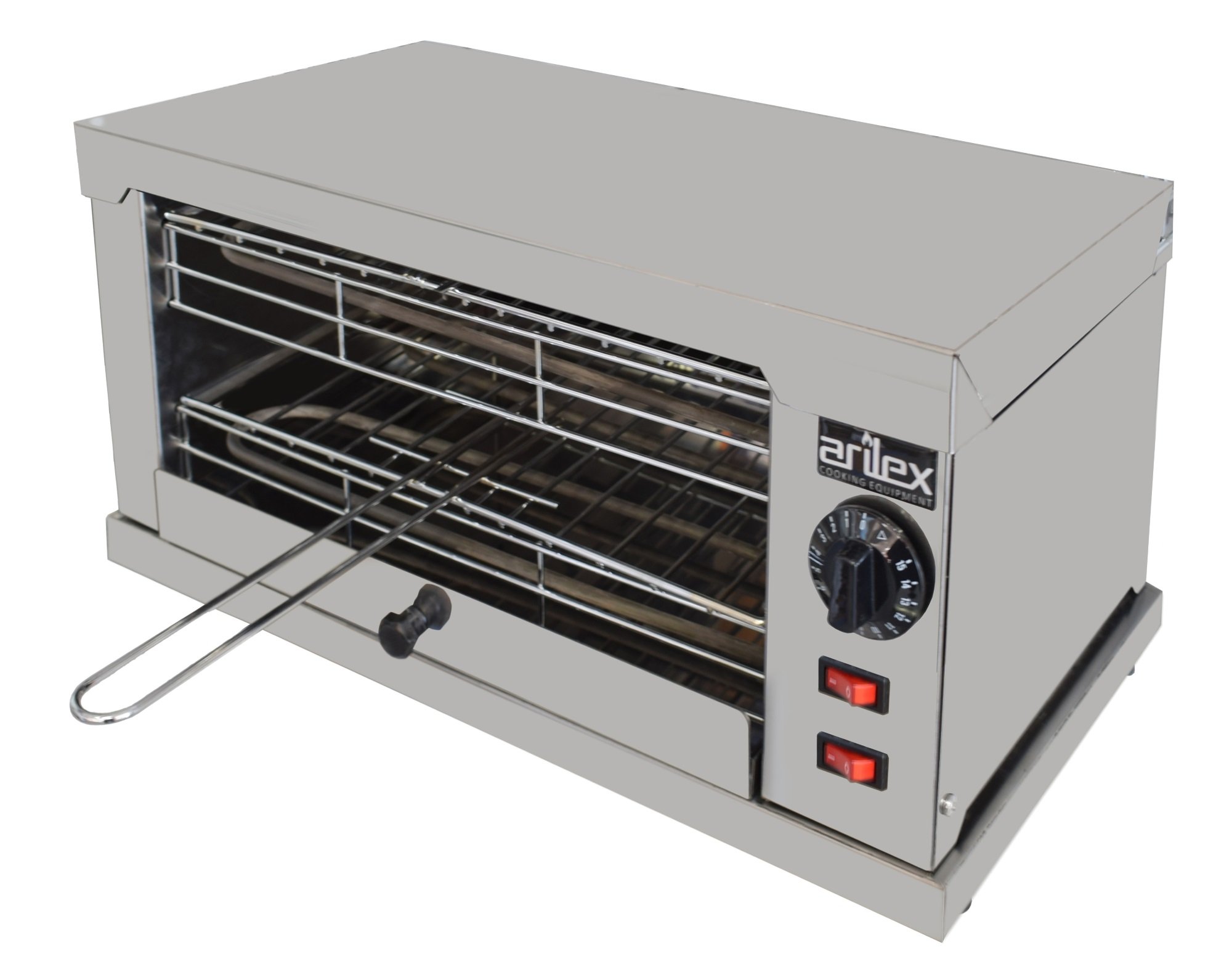 Horno Tostador eléctrico industrial DUO Multifunción de 1 piso con temporizador y resistencias blindadas 1DUOT