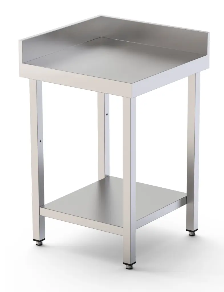 Mesa de Trabajo Angular Acero Inoxidable Para Composiciones en "L"