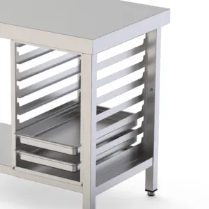 Módulo Acero Inoxidable Para 8 Bandejas 600x400 mm 436x660x596h mm