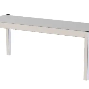 Estante Sobremesa de Acero Inoxidable para Mesas de Trabajo