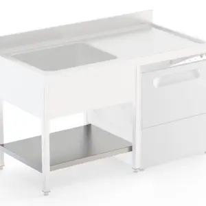 Estante de Acero Inoxidable Para Mueble Lavavajillas
